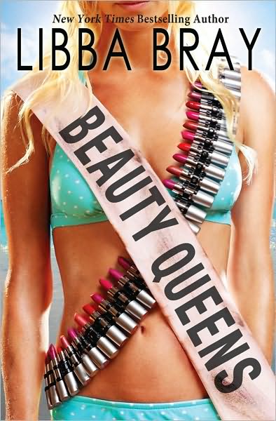 Cover image shows a tan teenage girl wearing a bikini, a pageant sash, and a bandolier full of tubes of lipstick instead of bullets.